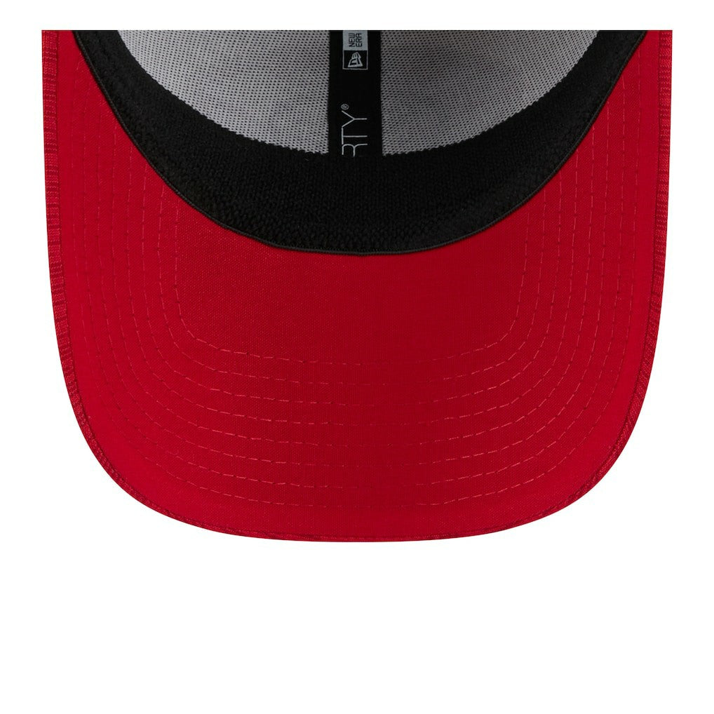 San Francisco 49ers New Era 2024 Sideline Historic 39THIRTY Flex Hat Stone/Scarlet