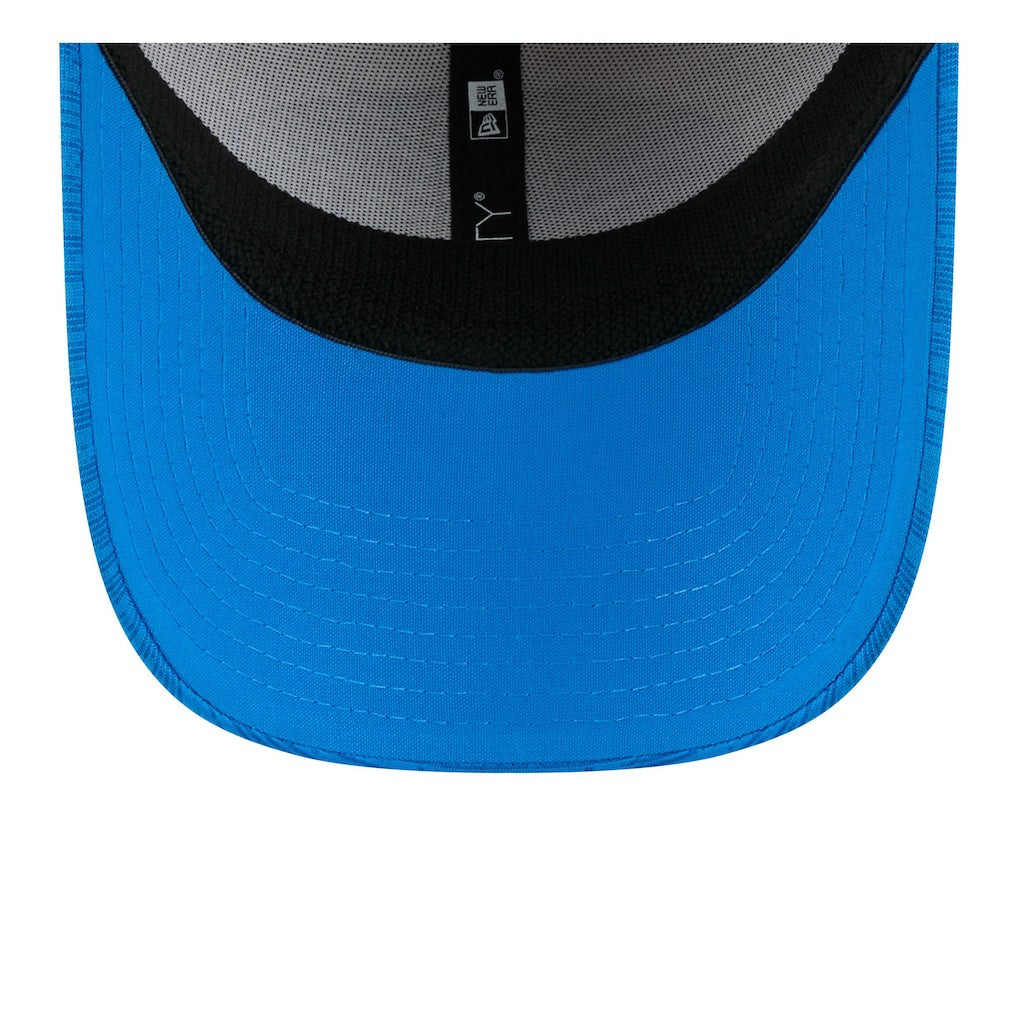 Detroit Lions New Era 2024 Sideline Historic 39THIRTY Flex Hat Stone/Blue