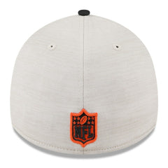 Cincinnati Bengals New Era 2024 Sideline Historic 39THIRTY Flex Hat Stone/Black