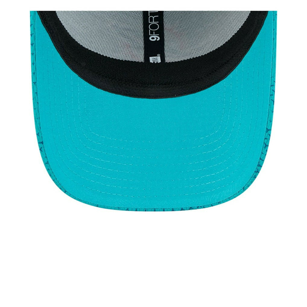 Miami Dolphins New Era 2024 Sideline 9FORTY Stretch-Snap Hat Aqua