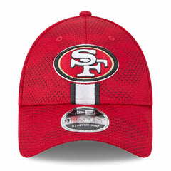 San Francisco 49ers New Era 2024 Sideline 9FORTY Stretch-Snap Hat Scarlet