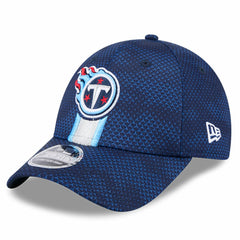 Tennessee Titans New Era 2024 Sideline 9FORTY Stretch-Snap Hat Navy