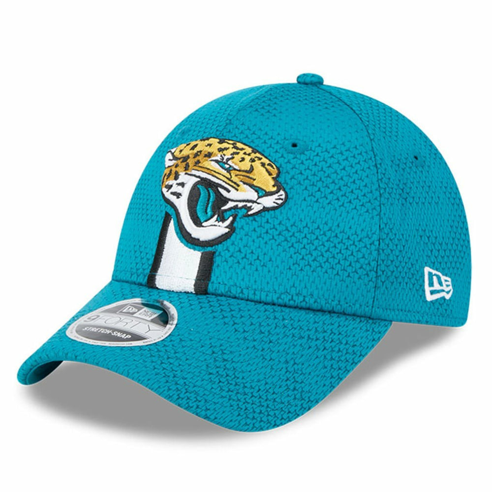 Jacksonville Jaguars New Era 2024 Sideline 9FORTY Stretch-Snap Hat Teal