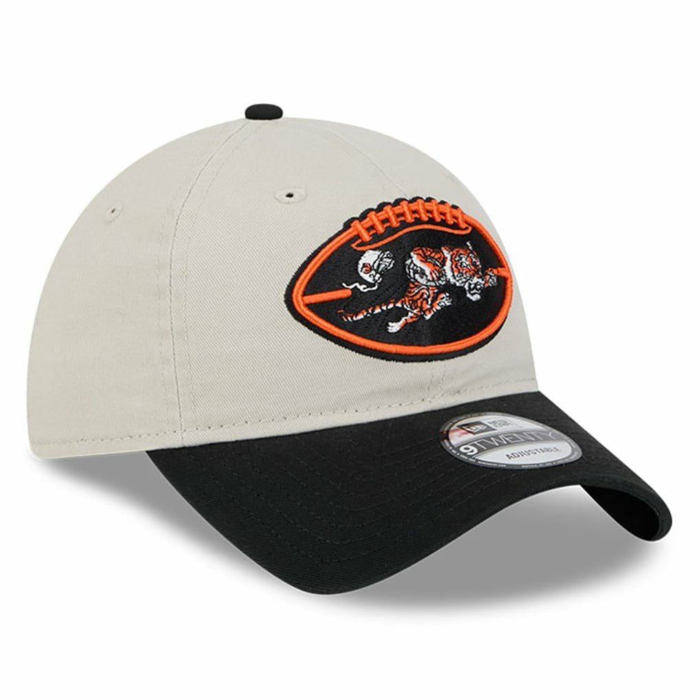 Cincinnati Bengals New Era 2024 Sideline Historic 9TWENTY Adjustable Hat Stone/Black