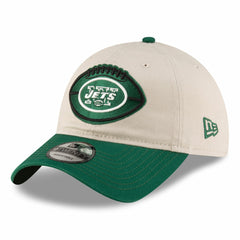 New York Jets New Era 2024 Sideline Historic 9TWENTY Adjustable Hat Stone/Green