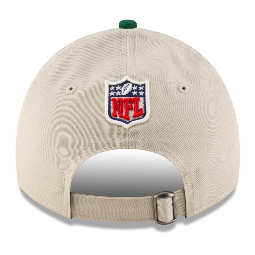 New York Jets New Era 2024 Sideline Historic 9TWENTY Adjustable Hat Stone/Green