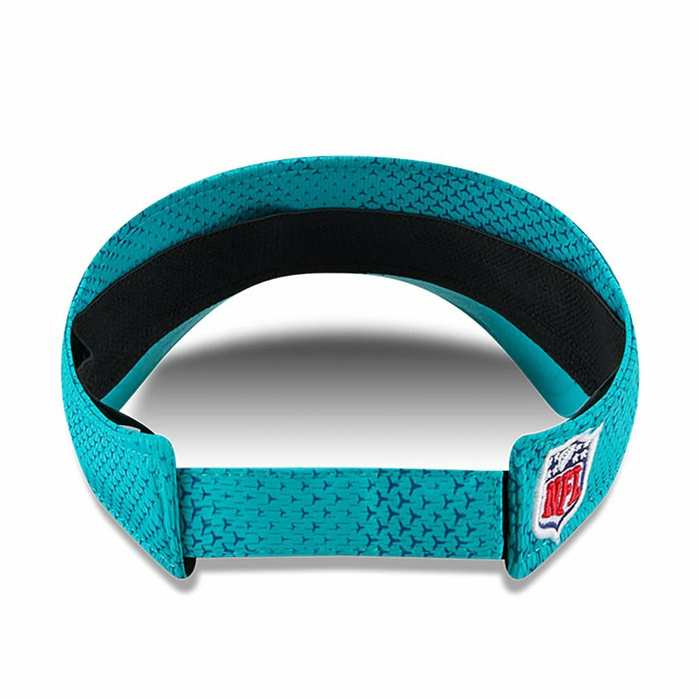 Miami Dolphins New Era 2024 Sideline Visor Aqua