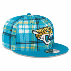 Jacksonville Jaguars New Era Youth 2024 Sideline Statement 9FIFTY Snapback Hat Teal