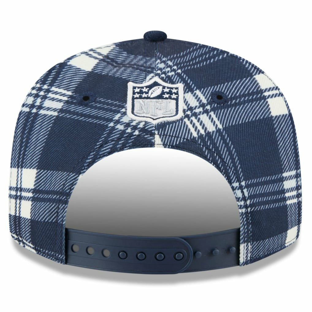 Dallas Cowboys New Era Youth 2024 Sideline Statement 9FIFTY Snapback Hat Navy