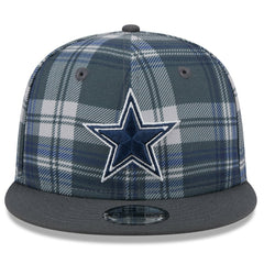 Dallas Cowboys New Era Youth 2024 Sideline Statement 9FIFTY Snapback Hat Navy
