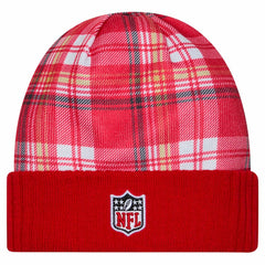 San Francisco 49ers New Era Sideline Statement Cuffed Knit Hat Scarlet