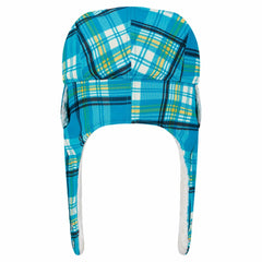 Jacksonville Jaguars New Era Sideline Plaid Sherpa Trapper Hat Teal