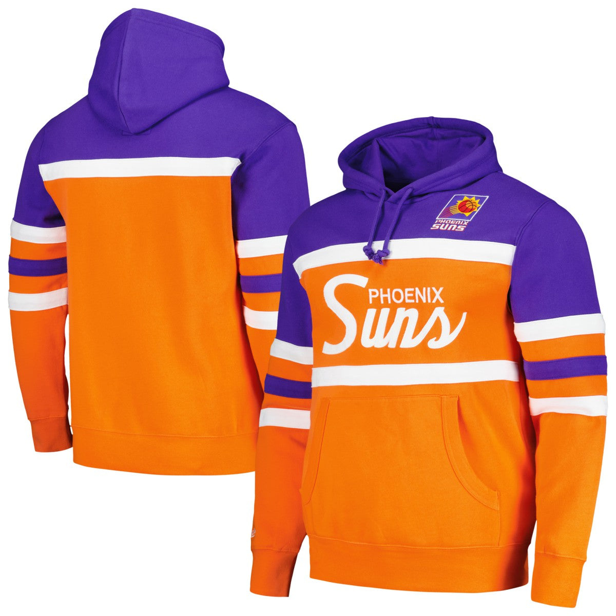 Phoenix Suns Head Coach Pullover Hoodie Orange/Purple