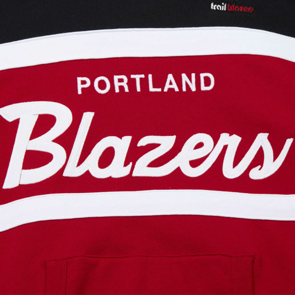 Portland Trail Blazers Head Coach Pullover Hoodie Red/Black