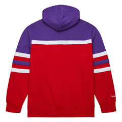Toronto Raptors Head Coach Pullover Hoodie Red/Purple