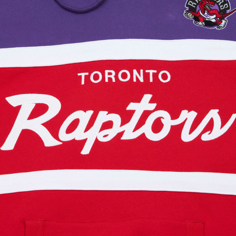 Toronto Raptors Head Coach Pullover Hoodie Red/Purple