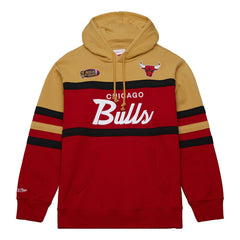 Chicago Bulls Head Coach Pullover Hoodie Red/Gold