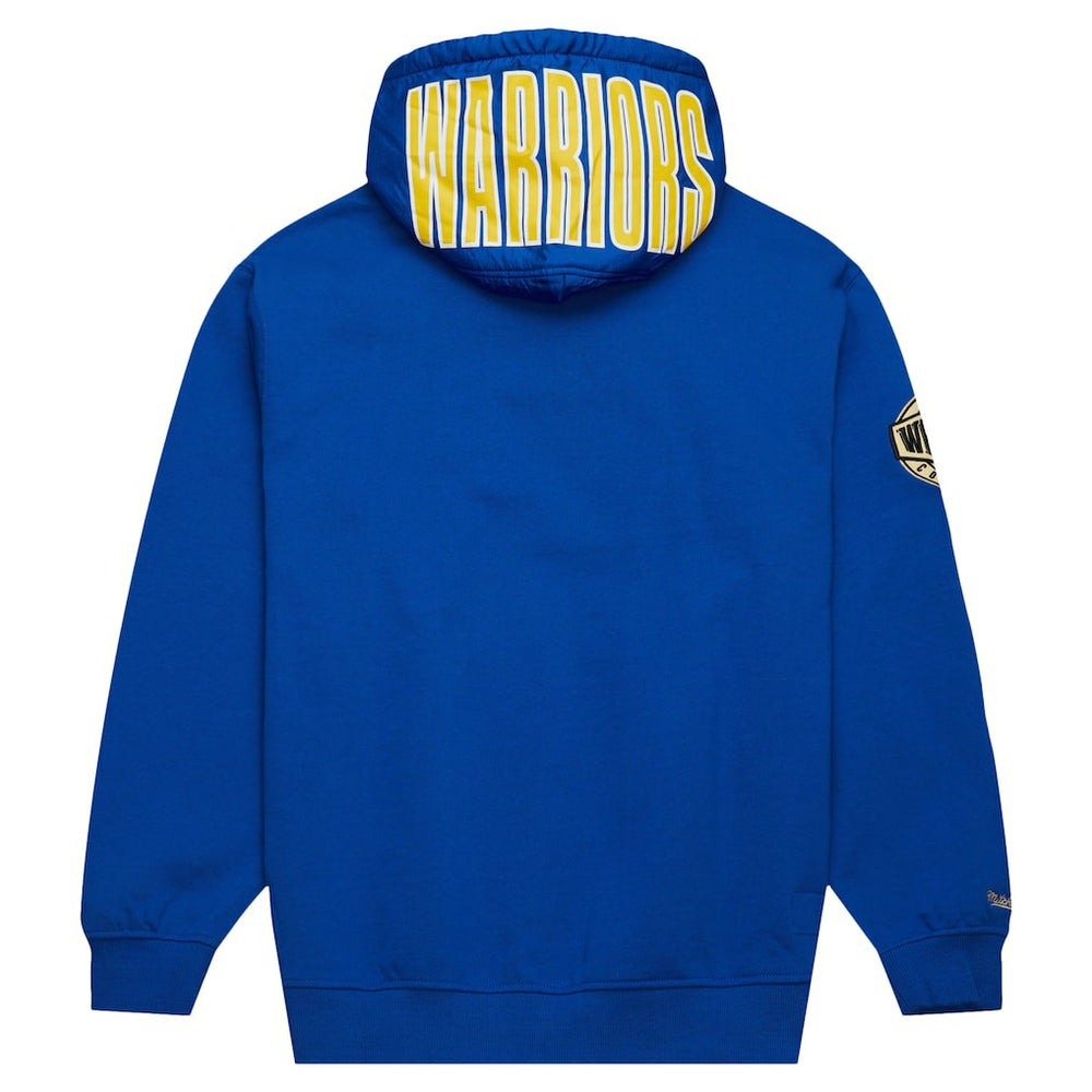 Golden State Warriors Team OG 2.0 Vintage Logo Fleece Pullover Hoodie Royal