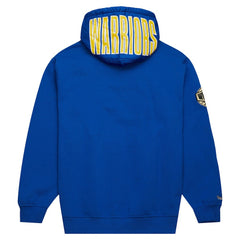 Golden State Warriors Team OG 2.0 Vintage Logo Fleece Pullover Hoodie Royal