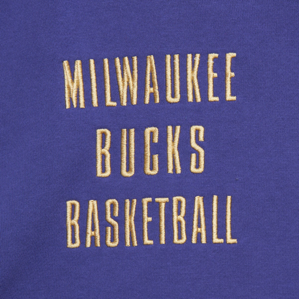 Milwaukee Bucks Team OG 2.0 Vintage Logo Fleece Pullover Hoodie Purple