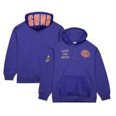 Phoenix Suns Team OG 2.0 Vintage Logo Fleece Pullover Hoodie Purple