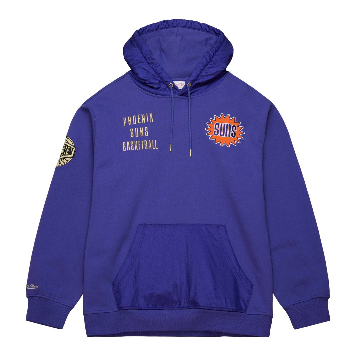 Phoenix Suns Team OG 2.0 Vintage Logo Fleece Pullover Hoodie Purple