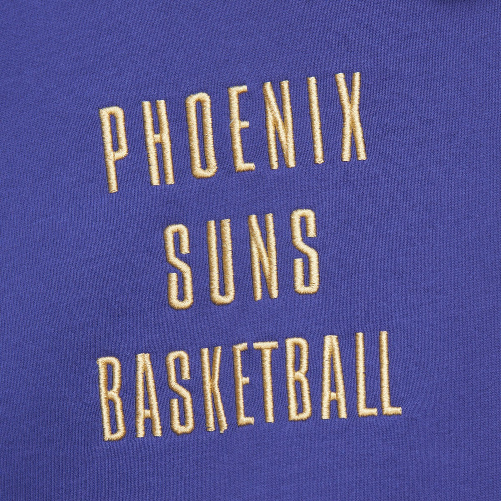 Phoenix Suns Team OG 2.0 Vintage Logo Fleece Pullover Hoodie Purple