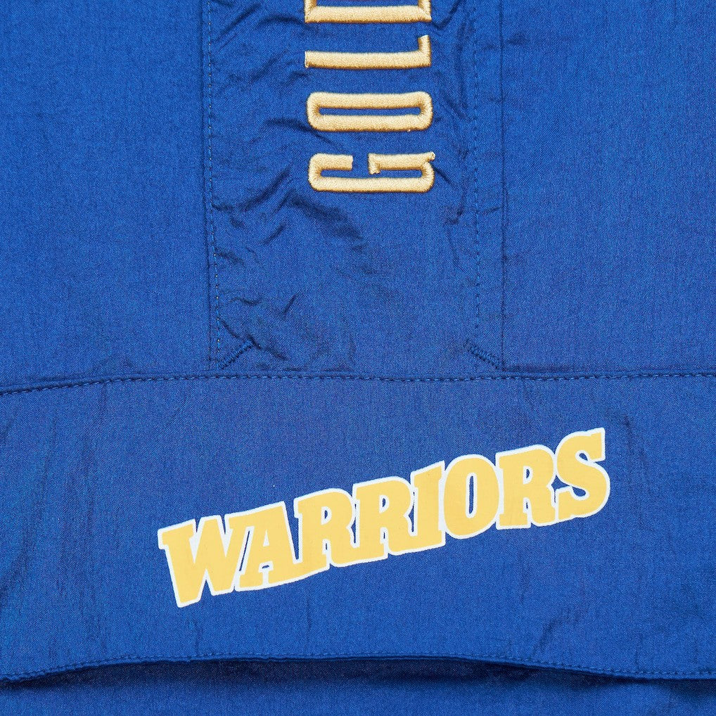 Golden State Warriors Team OG 2.0 Vintage Logo Anorak Windbreaker Quarter-Zip Jacket Royal