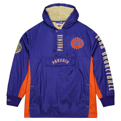 Phoenix Suns Team OG 2.0 Vintage Logo Anorak Windbreaker Quarter-Zip Jacket Purple