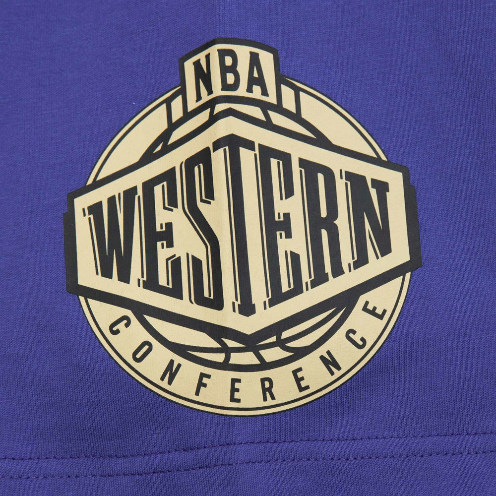 Phoenix Suns Hardwood Classics Team OG 2.0 Premium Vintage Logo T-Shirt Purple