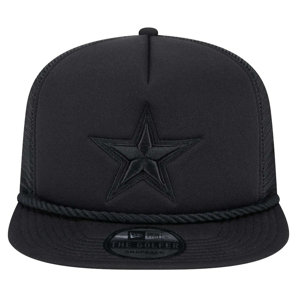 New Era Dallas Cowboys Black Active Tone Golfer Snapback Hat