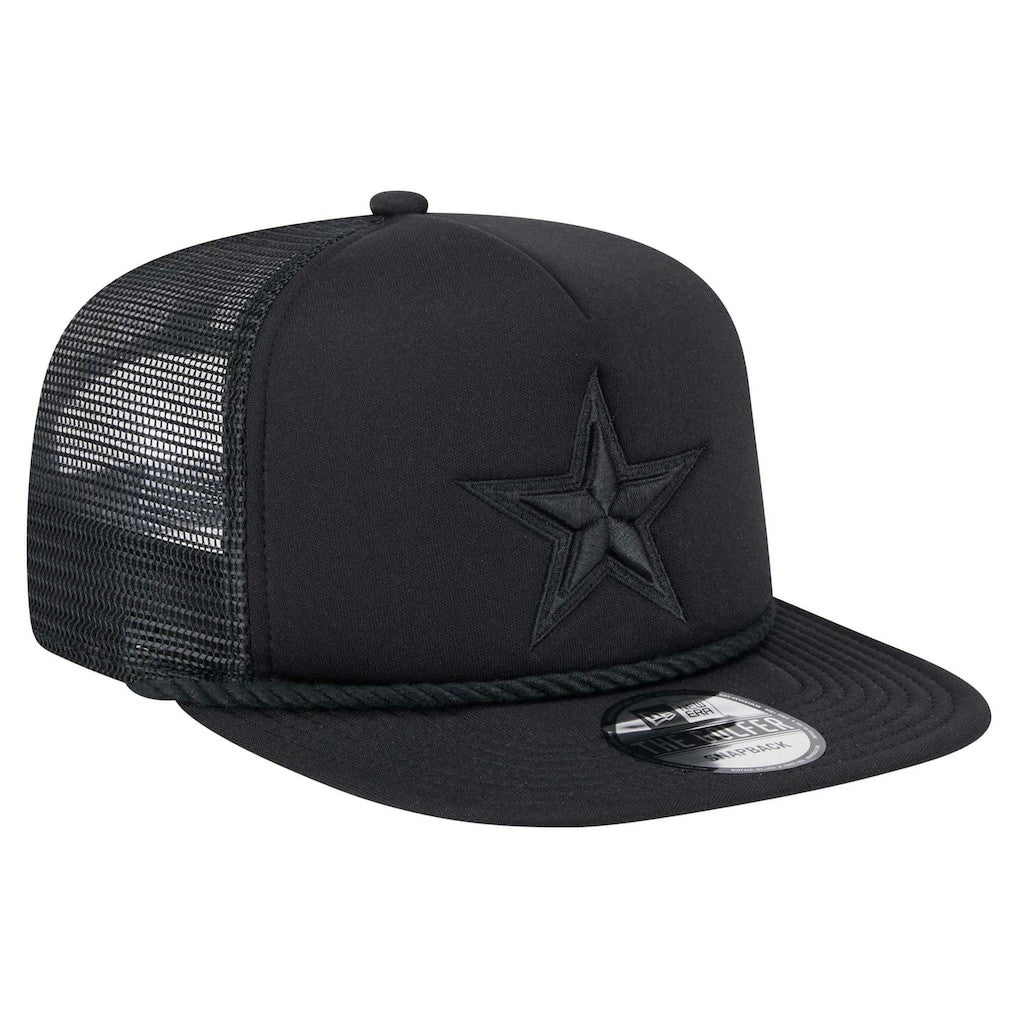 New Era Dallas Cowboys Black Active Tone Golfer Snapback Hat