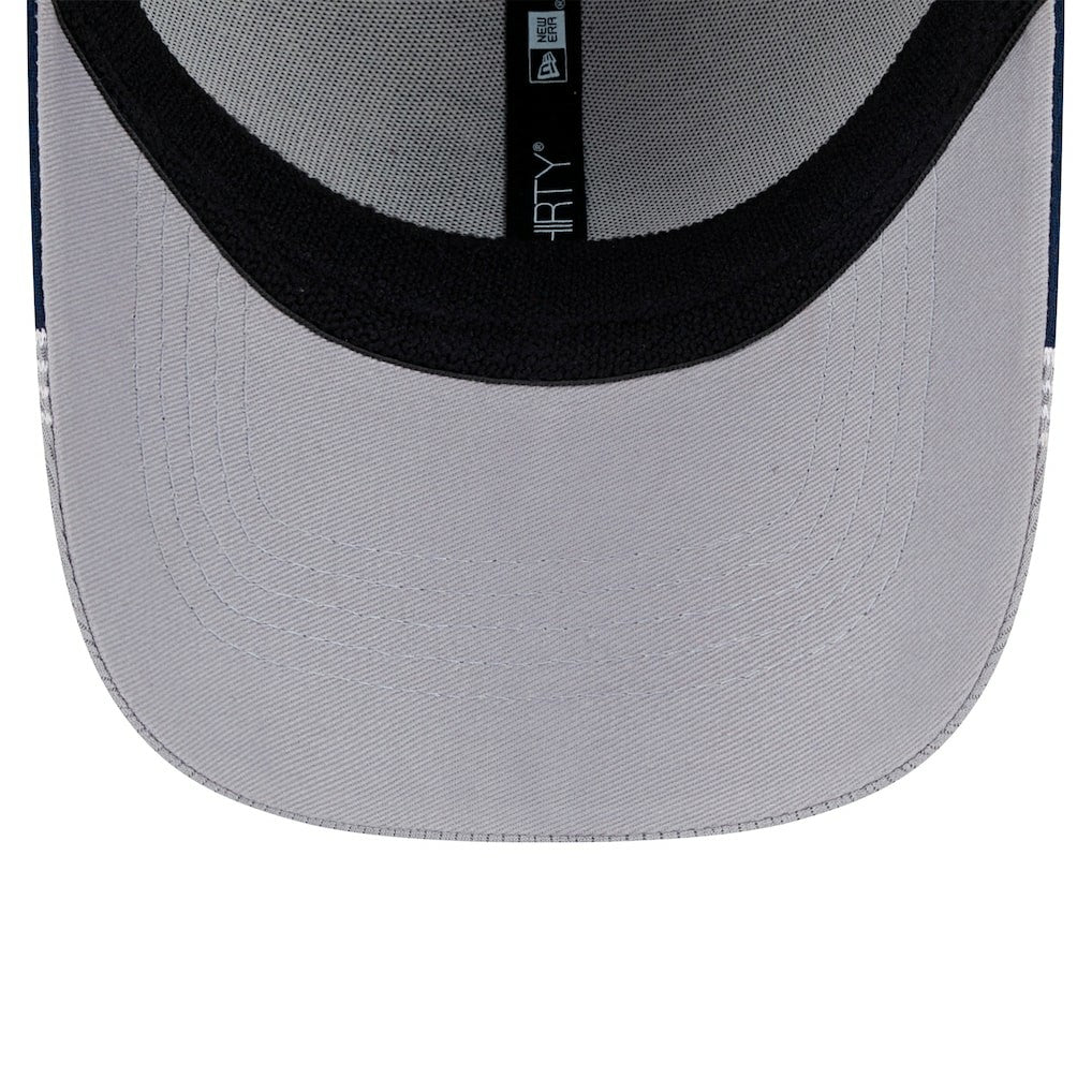 New Era Dallas Cowboys Gray Retro Joe Active Visor Trim 39THIRTY Flex Hat