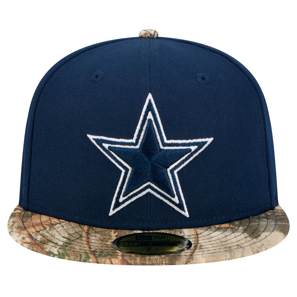 Dallas Cowboys New Era Active 59FIFTY Fitted Hat Navy/Realtree Camo