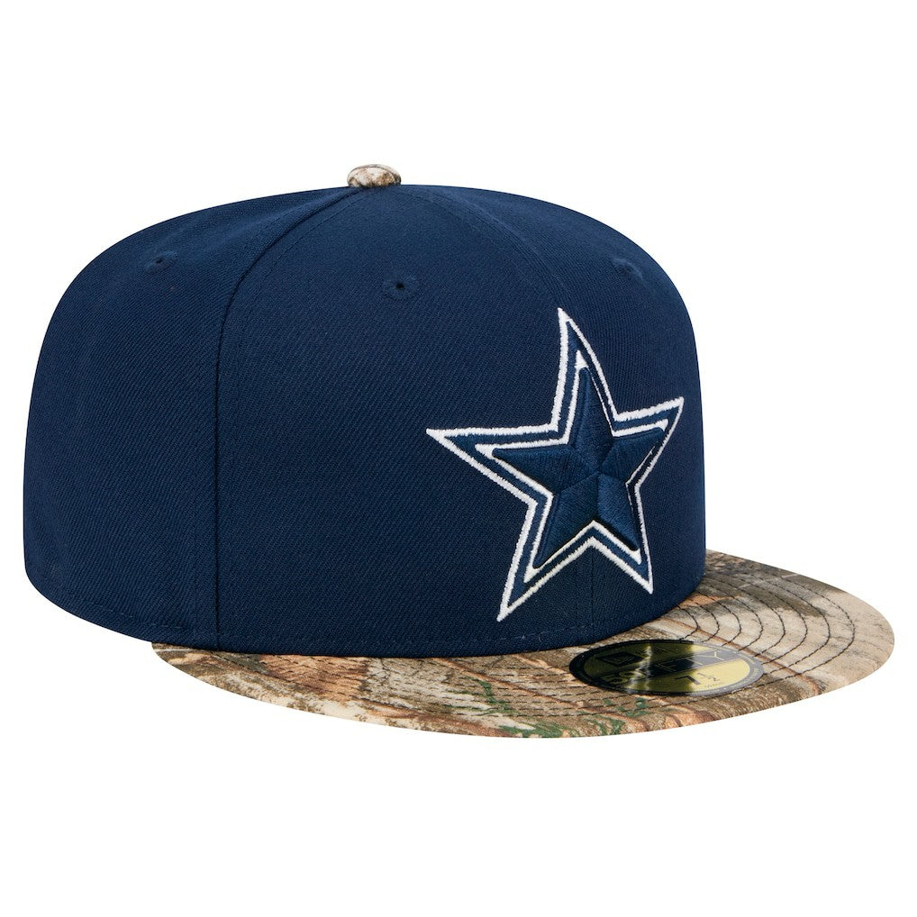 Dallas Cowboys New Era Active 59FIFTY Fitted Hat Navy/Realtree Camo
