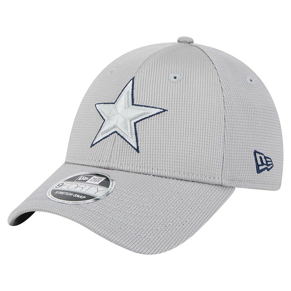 Dallas Cowboys New Era Male Adult Pivot 9FORTY Adjustable Hat Gray