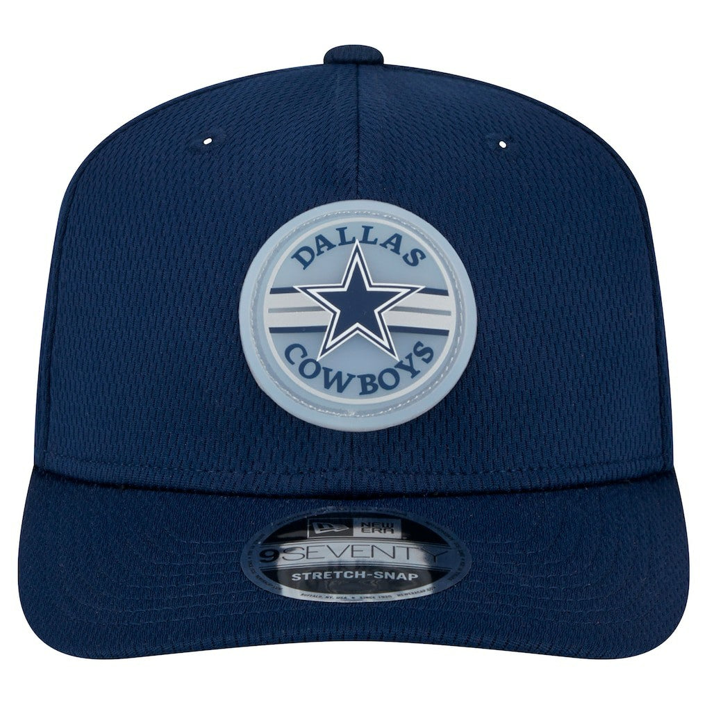 Dallas Cowboys New Era Adventure Patched 9SEVENTY Stretch-Snap Adjustable Hat Navy