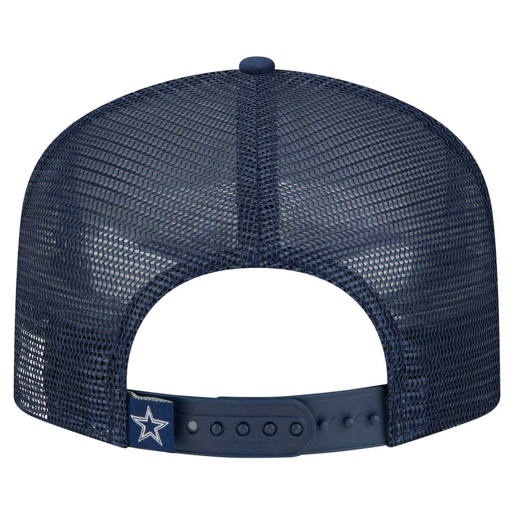New Era Dallas Cowboys Distressed 9FIFTY A-Frame Snapback Hat White/Navy