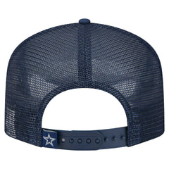 New Era Dallas Cowboys Distressed 9FIFTY A-Frame Snapback Hat White/Navy
