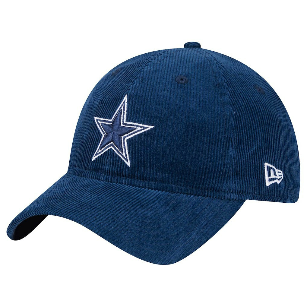 Dallas Cowboys New Era Corded 9TWENTY Adjustable Hat Navy