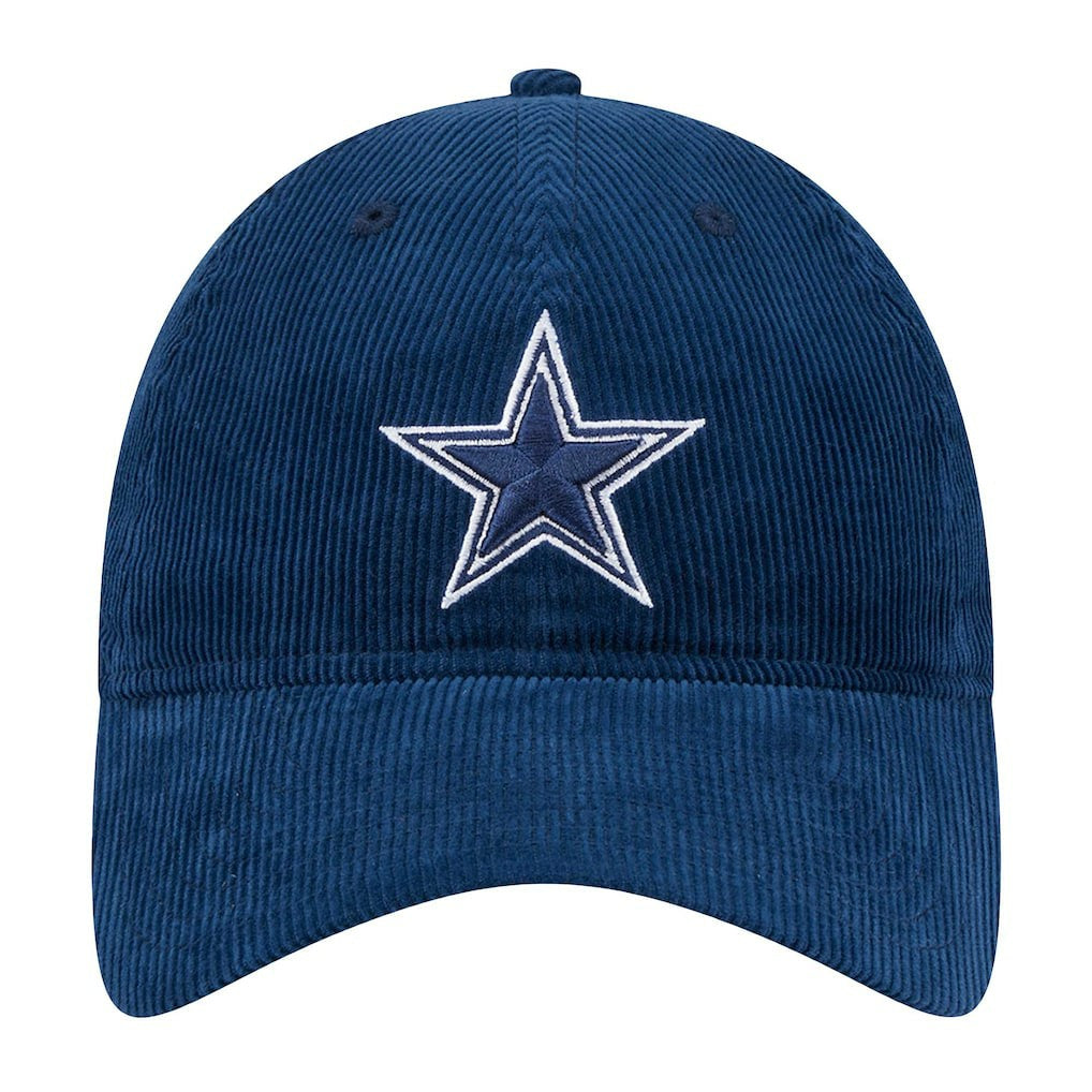 Dallas Cowboys New Era Corded 9TWENTY Adjustable Hat Navy