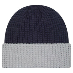 Dallas Cowboys New Era Waffled Cuffed Knit Hat Navy