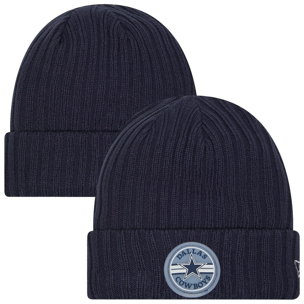 Dallas Cowboys New Era Sport Night Cuffed Knit Hat Navy