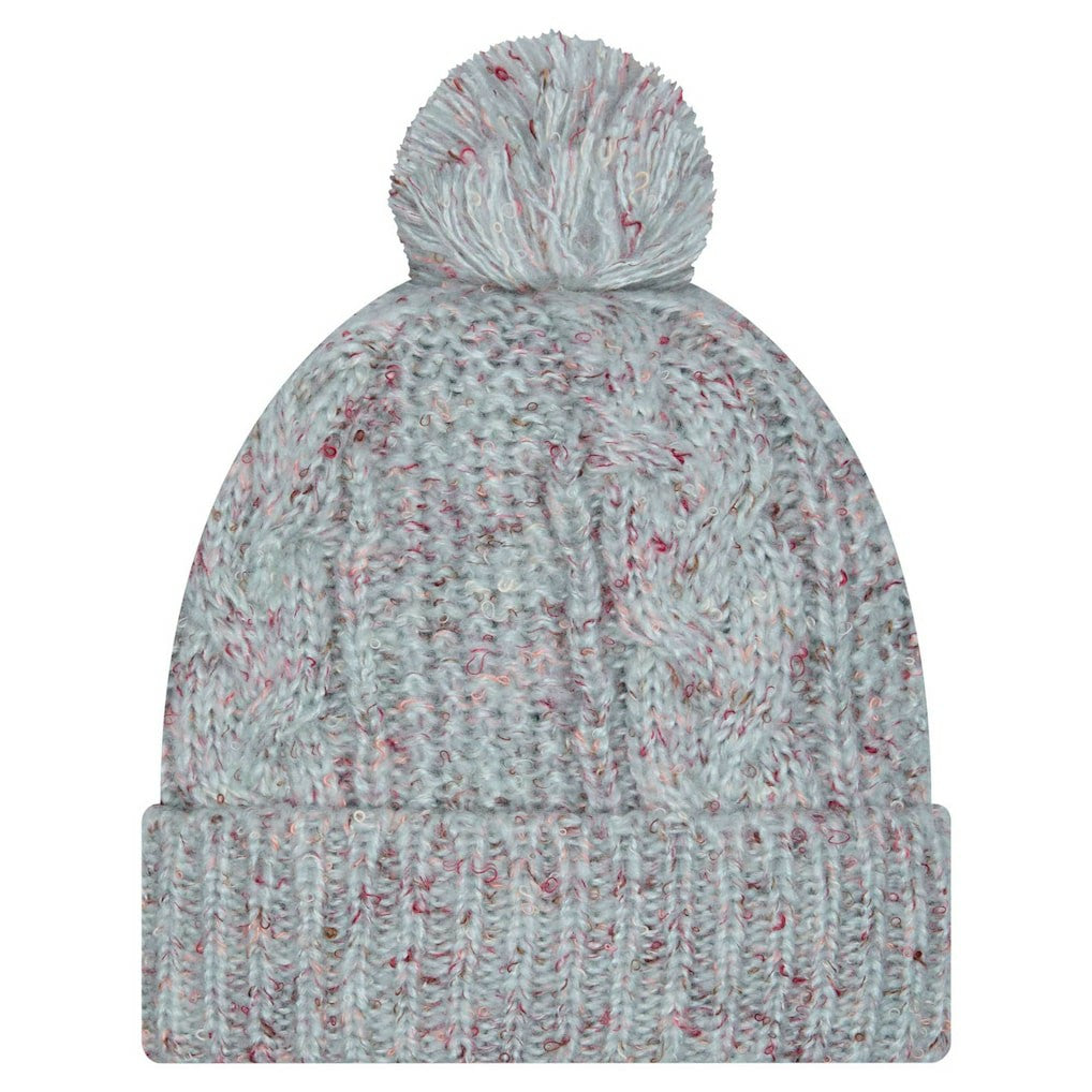 Dallas Cowboys New Era Women's Trendy Tone Cuffed Knit Hat with Pom Blue