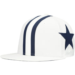 Dallas Cowboys New Era Helmet 9FIFTY Snapback Hat White