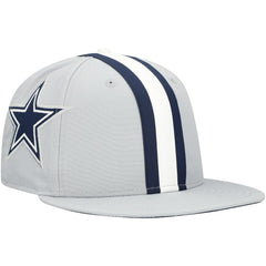 Dallas Cowboys New Era Helmet 9FIFTY Snapback Hat Gray