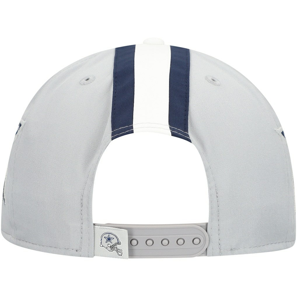 Dallas Cowboys New Era Helmet 9FIFTY Snapback Hat Gray
