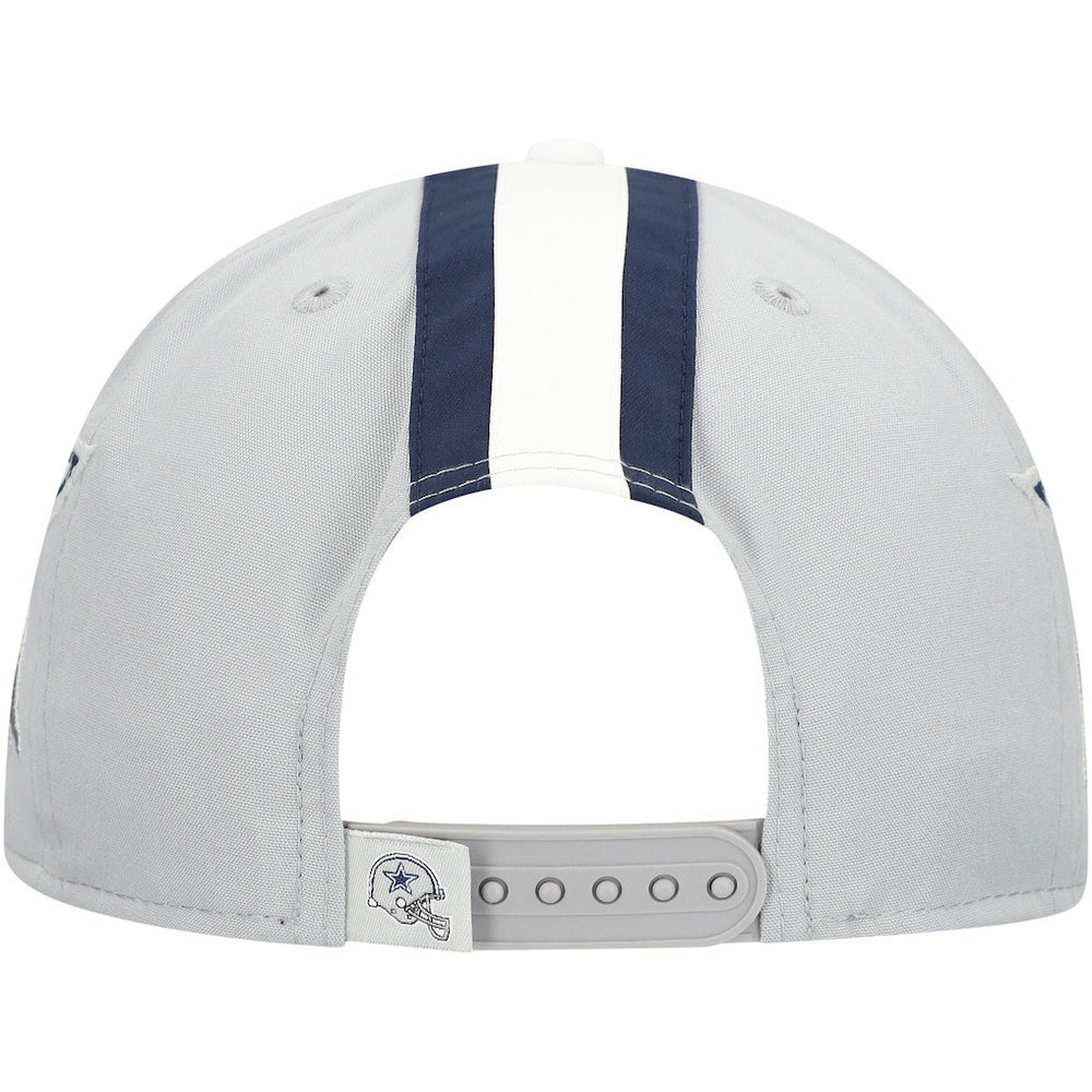 Dallas Cowboys New Era Helmet 9FIFTY Snapback Hat Gray