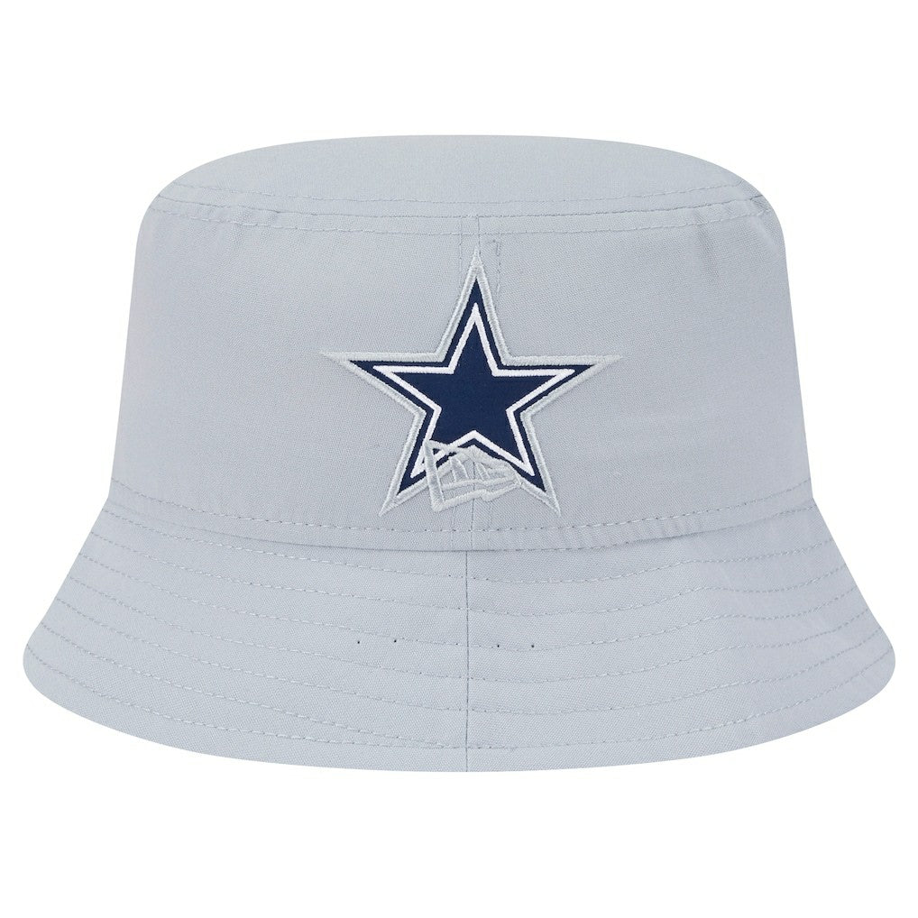 Dallas Cowboys New Era Helmet Bucket Hat Gray