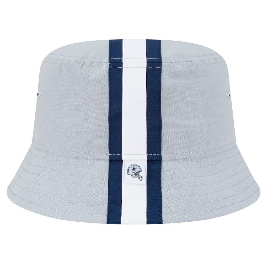 Dallas Cowboys New Era Helmet Bucket Hat Gray